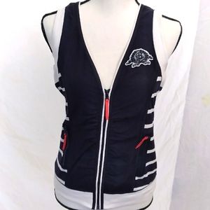 Basler zip-up sweater vest sz 34 (approx sz 4 US)